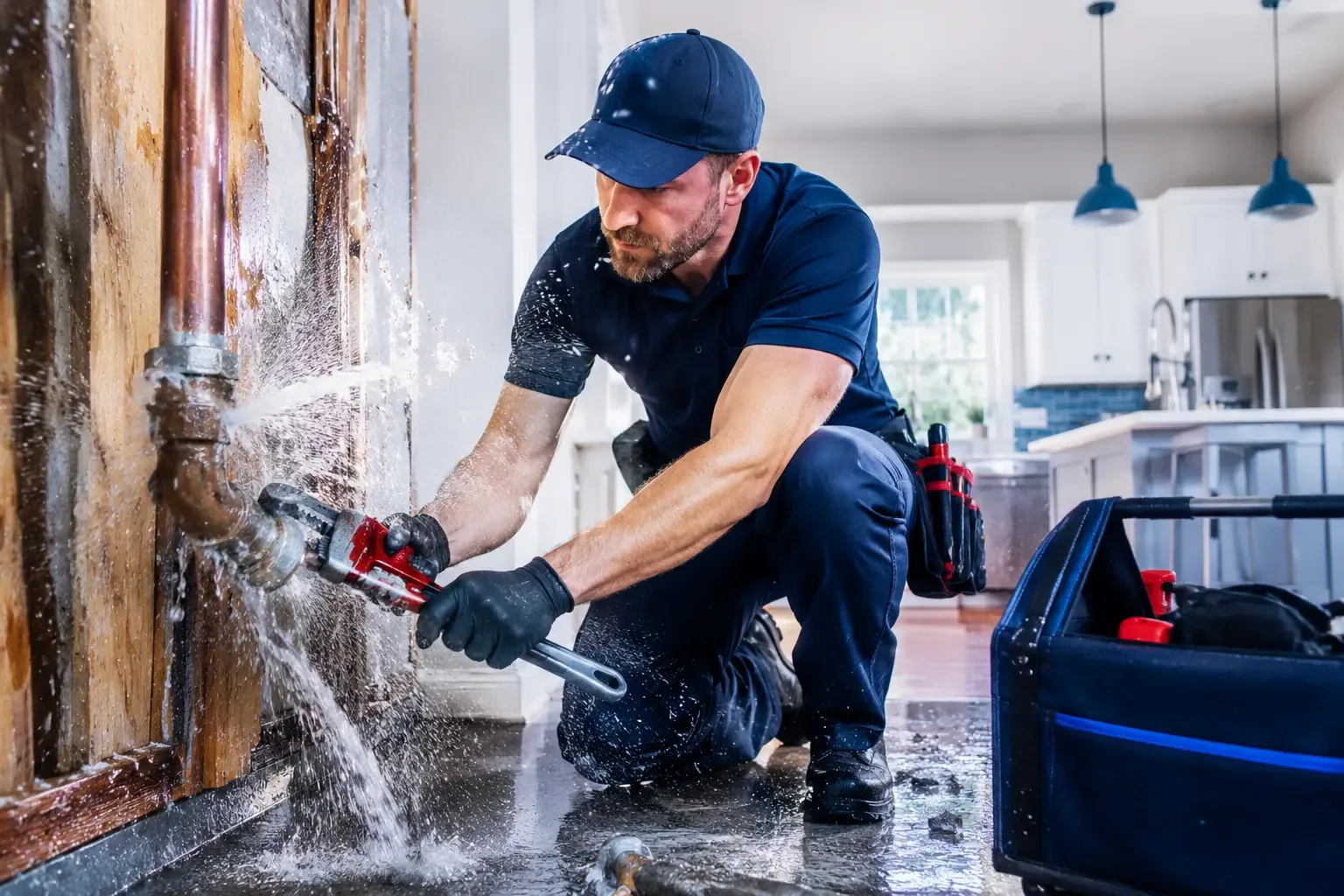 Local emergency pipe repair professionals in Luthersburg, PA
